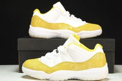 Air Snakeskin” Low “Yellow Jordan 11 0801
